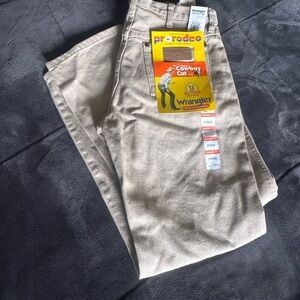 Wrangler Men's Khaki Cowboy Cut
